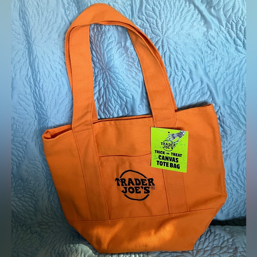 Trader Joe's Mini Canvas Tote Bag
